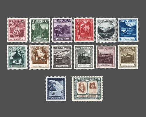 Freimarken 1930, Mi.Nr. 94-107, Z.Nr. 84