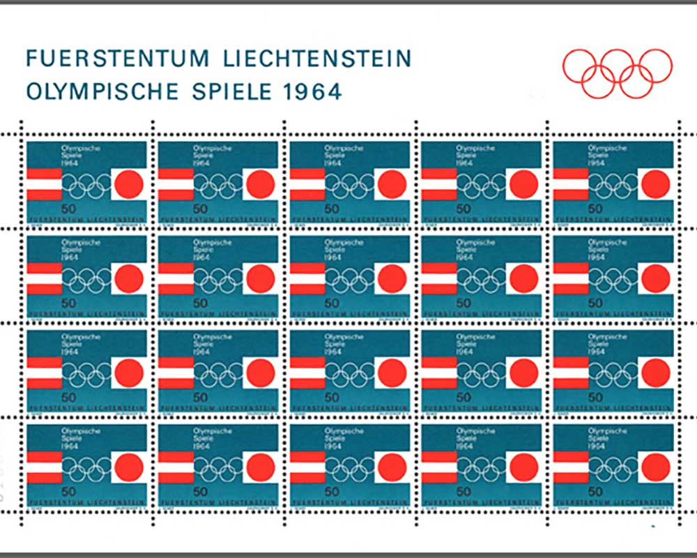Olympische Spiele, Innsbruck und Tokio 1969 1960 Philatelie