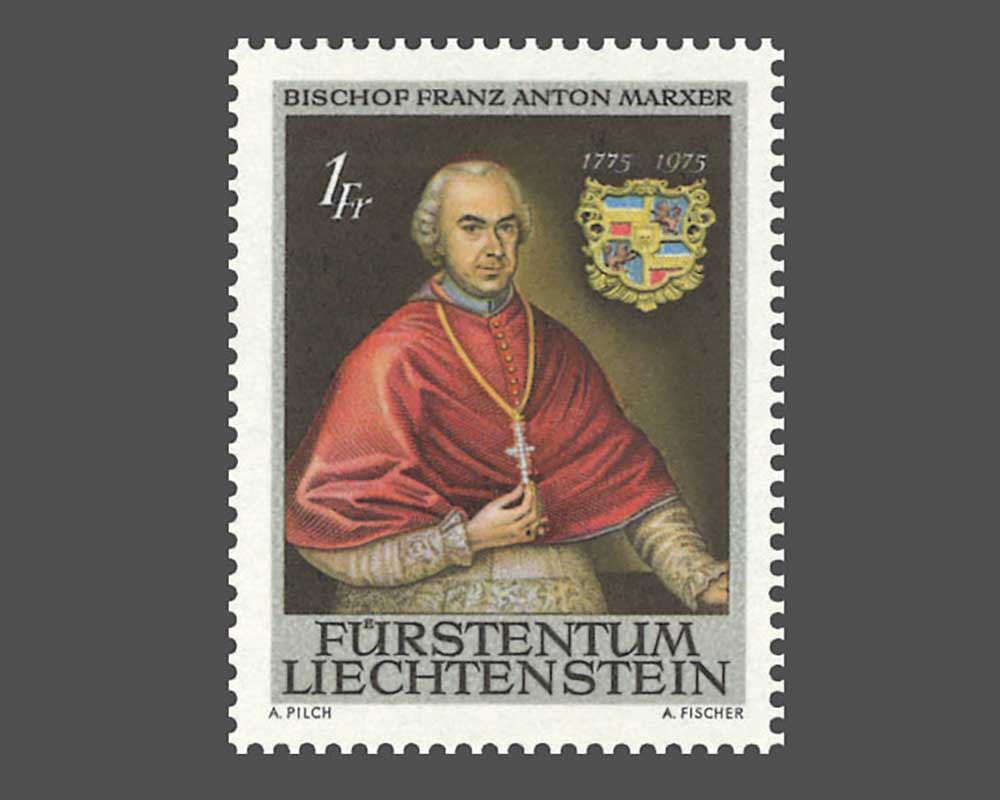 Bishop Franz Anton Marxer - 1979 - 1960 - Philatelie Liechtenstein