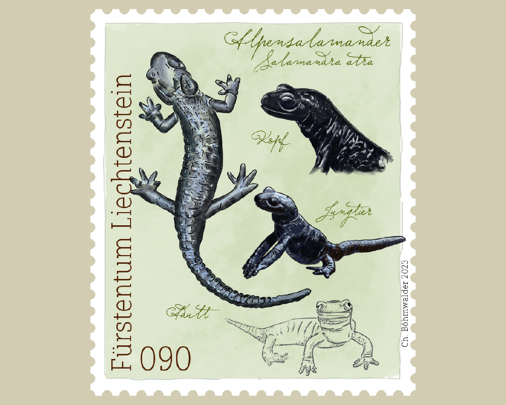 Samina Valley – Fauna - Stamps - Philatelie Liechtenstein