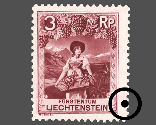 Kosel / perforation A: L 10œ