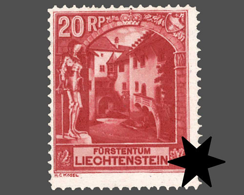 Kosel / perforation B: L 11œ