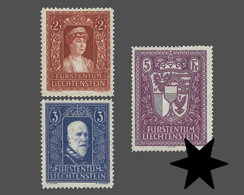 Fürstin Elsa, Fürst Franz I., Landeswapp