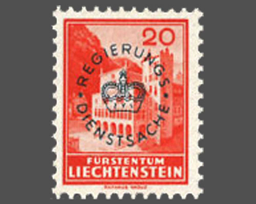 Timbres-poste courants 1934/1935 avec su