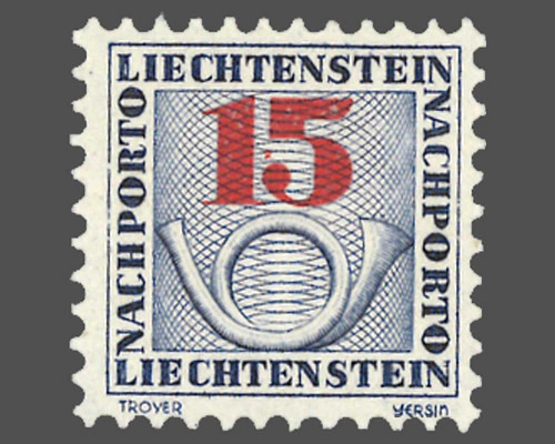 Numbers with posthorn