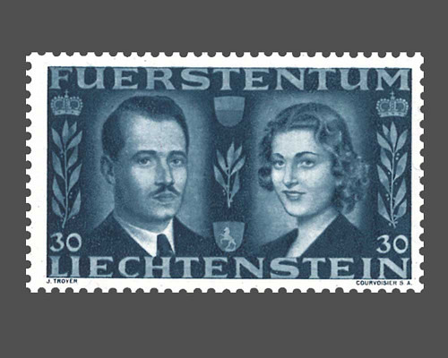 Vermählung von Fürst Franz Josef ll. und