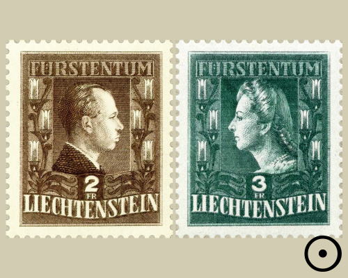 Prince Franz Josef ll, princesse Gina