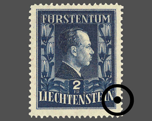 Fürstenpaar / A: Zähnung A: L 12œ : 12