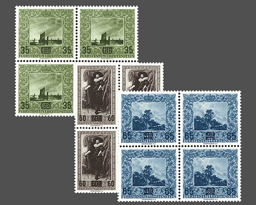 Gemälde - V / Provisorium mit farbigem A