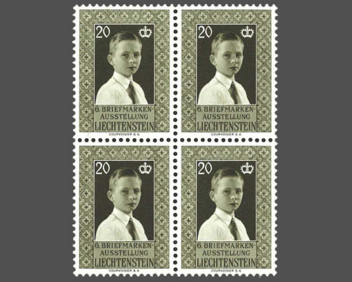 6th Stamp exhibition in Vaduz - Heredita