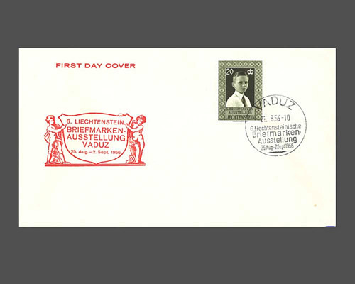 6th Stamp exhibition in Vaduz - Heredita