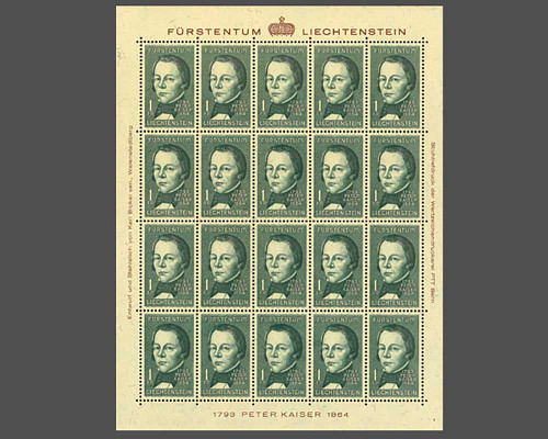 100. Todestag von Peter Kaiser