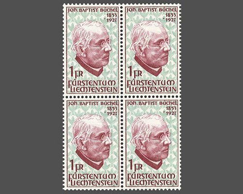 40. Todestag von Johann Baptist Büchel