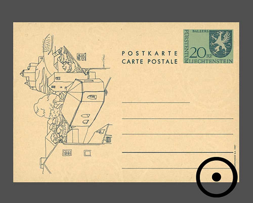 Postcard: Municipal coat of arms