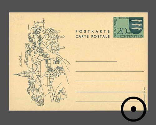 Postcard: Municipal coat of arms