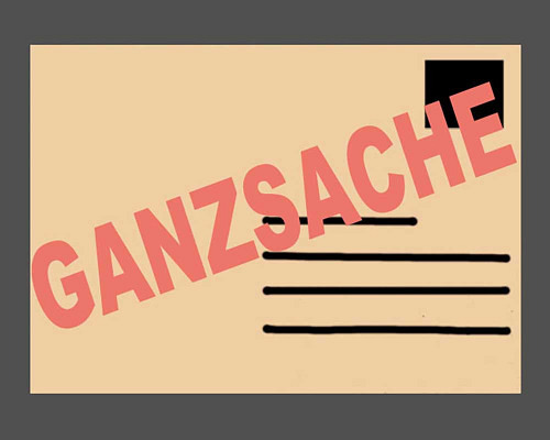 Postkarte: Gemeindwappen