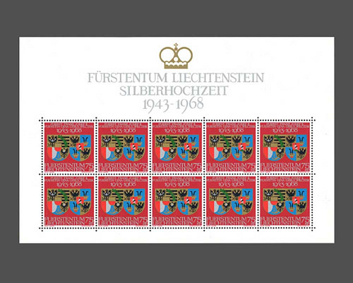 Silver wedding of Prince Franz Josef ll.