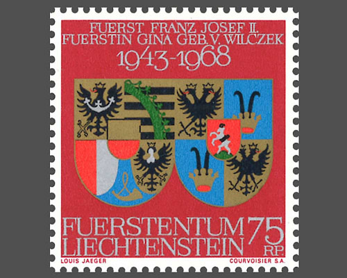 Silver wedding of Prince Franz Josef ll.