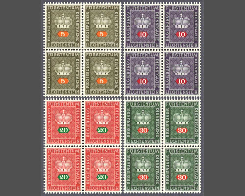 Fürstenkrone / Farbänderungen und neue W