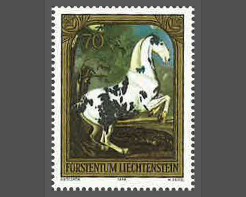 Gemälde - Goldener Wagen, Pferde