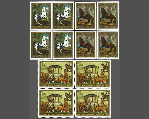 Gemälde - Goldener Wagen, Pferde