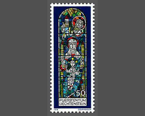 Weihnachten - Kirchfenster aus Triesenbe