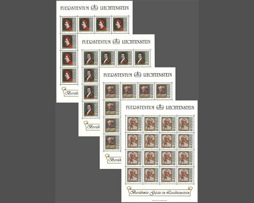 Gemälde berühmter Gäste - l