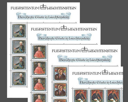 Paintings of famous guests - lll