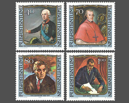 Paintings of famous guests - lll