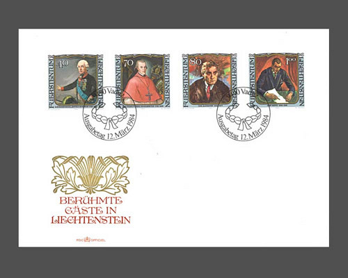 Paintings of famous guests - lll