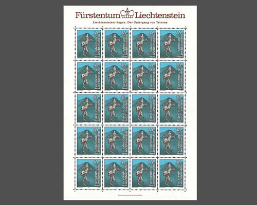 Liechtensteiner Sagen - Der Untergang vo