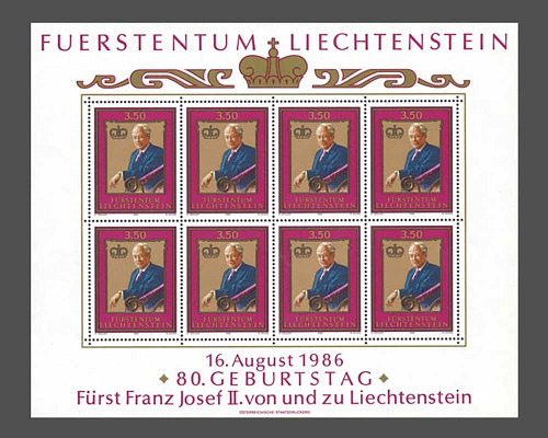 80th Birthday of Prince Franz Josef ll.