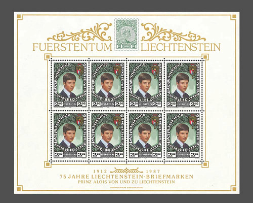 75 Jahre Liechtensteinische Briefmarken