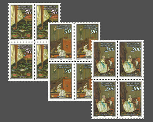 Portrait d'Anton Hickel - La lettre