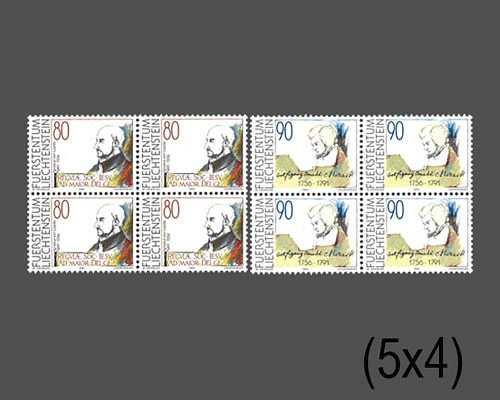 Memorial stamps for Ignatius Loyola