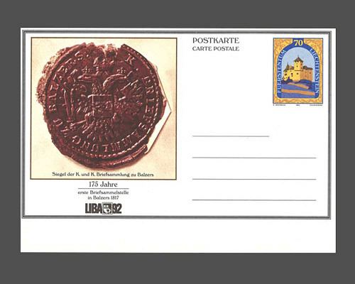 Postcard: Gutenberg Castle