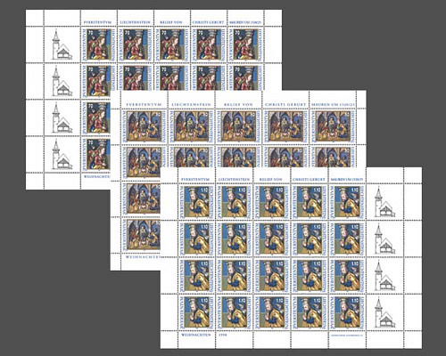 Weihnachten - Hochrelief Christi Geburt