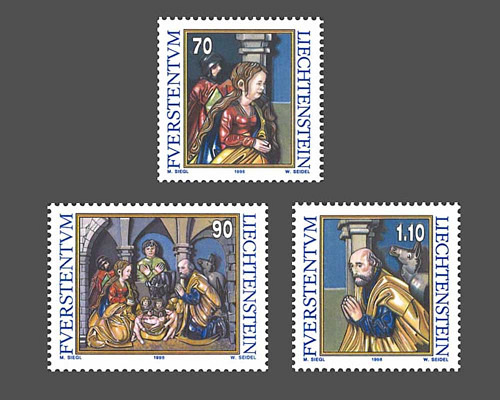 Weihnachten - Hochrelief Christi Geburt