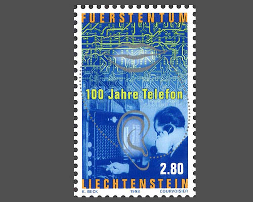 100 Jahre Telefon in Liechtenstein