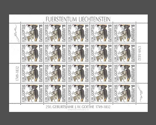 250. Geburtstag von J.W. Goethe