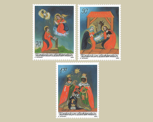 Christmas - The art of reverse painting