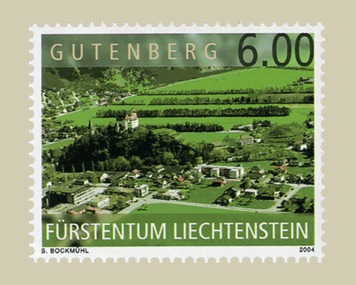 Liechtenstein von oben - I