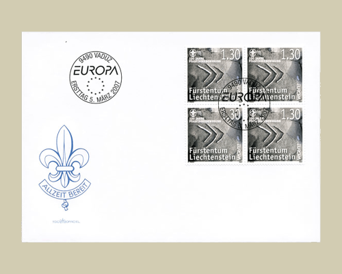 Europa - 100 Jahre Pfadfinder