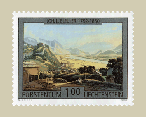Joh. L. Bleuler - Liechtenstein am Alpen