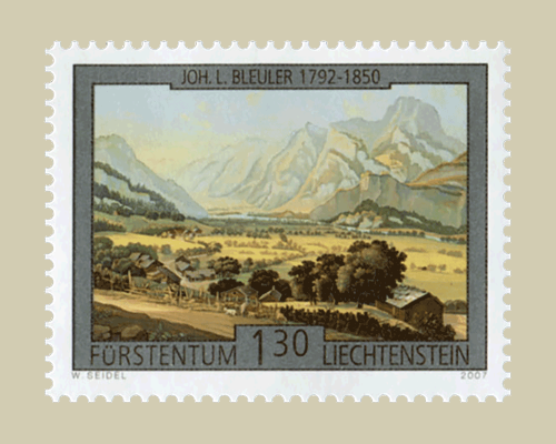 Joh. L. Bleuler - Liechtenstein am Alpen