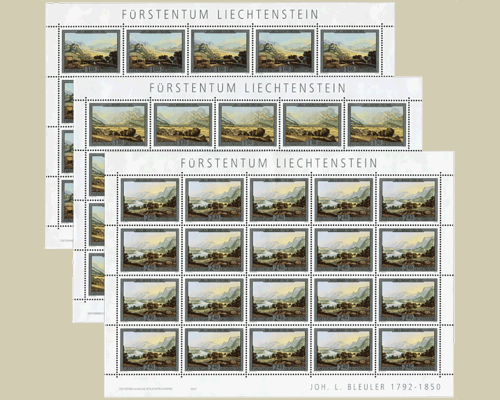 Joh. L. Bleuler - Liechtenstein am Alpen