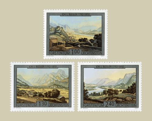 Joh. L. Bleuler - Liechtenstein am Alpen