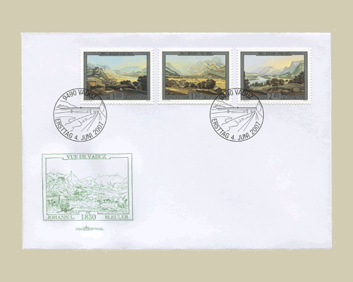 Joh. L. Bleuler - Liechtenstein am Alpen