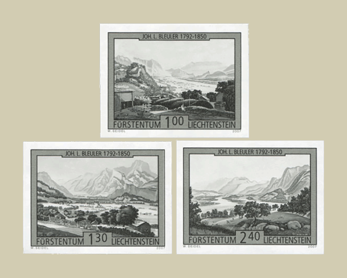 Joh. L. Bleuler - Liechtenstein am Alpen