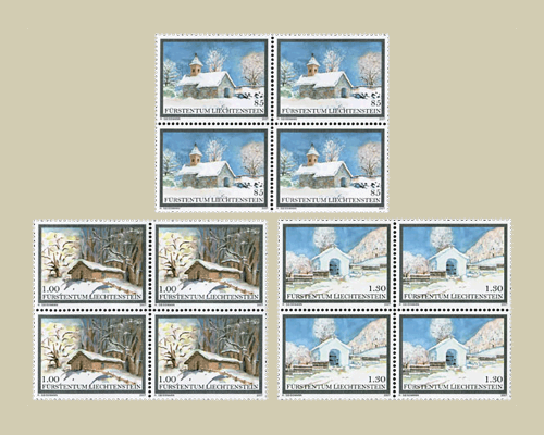 Christmas - Church window from Triesenbe